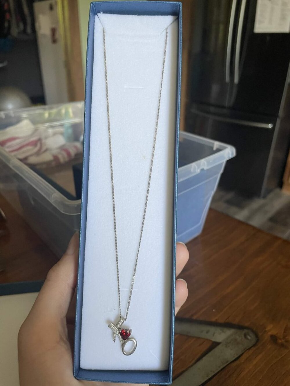 White Silver Necklace